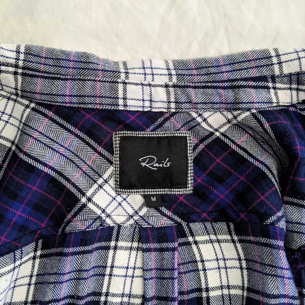 Rails Cropped Button Down - image 5